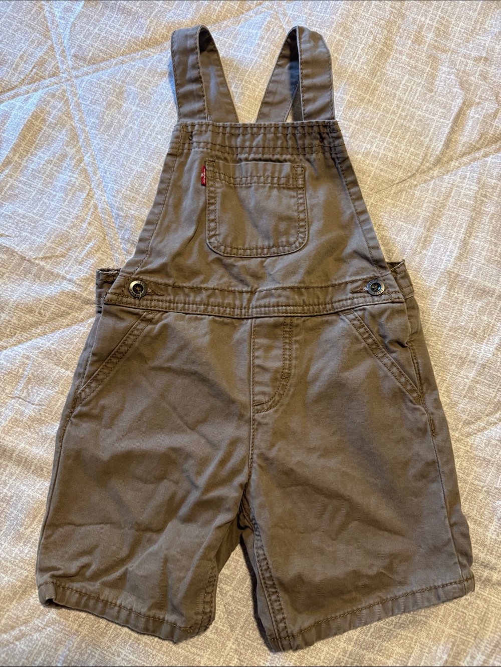 Levi kids short overalls